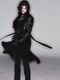 (ͽ���ʡ�11������12������ͽ��/kiryuyrik������奦����奦/Cross Dot Fleece Long Napoleon Coat/Black