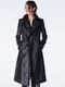 (ͽ���ʡ�11������12������ͽ��/kiryuyrik������奦����奦/Cross Dot Fleece Long Napoleon Coat/Black