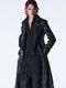 (ͽ���ʡ�11������12������ͽ��/kiryuyrik������奦����奦/Cross Dot Fleece Long Napoleon Coat/Black