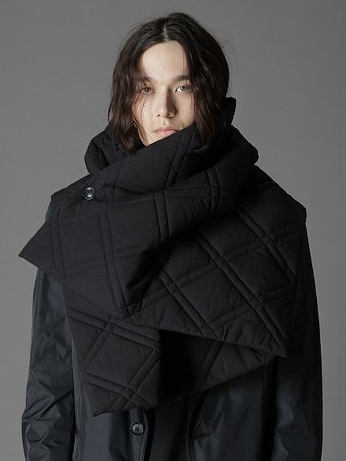 Ground Y饦ɥ磻/C/TYPEWRITER PADDED SCARF/BLACK