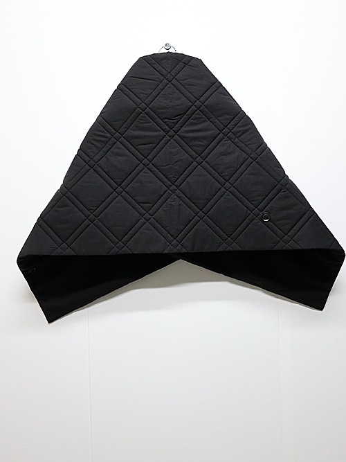 Ground Y饦ɥ磻/C/TYPEWRITER PADDED SCARF/BLACK