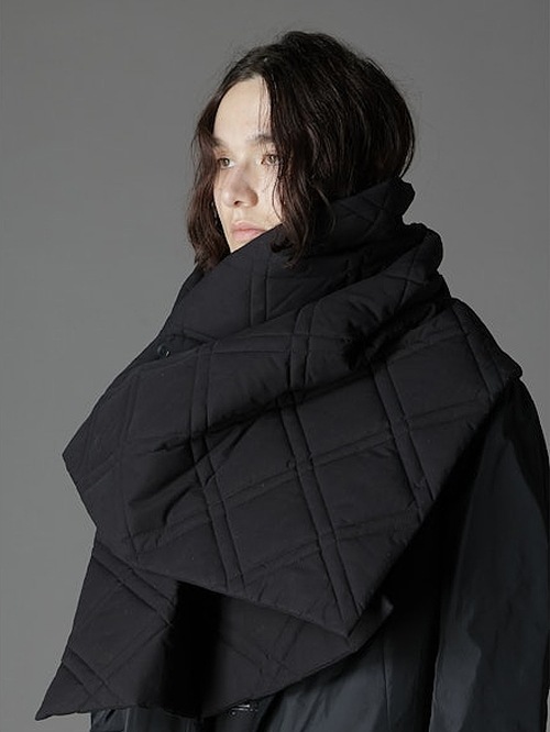 Ground Y饦ɥ磻/C/TYPEWRITER PADDED SCARF/BLACK