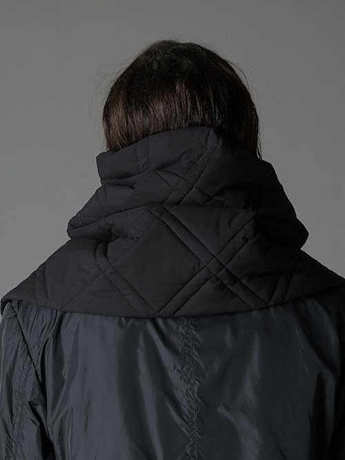 Ground Y饦ɥ磻/C/TYPEWRITER PADDED SCARF/BLACK