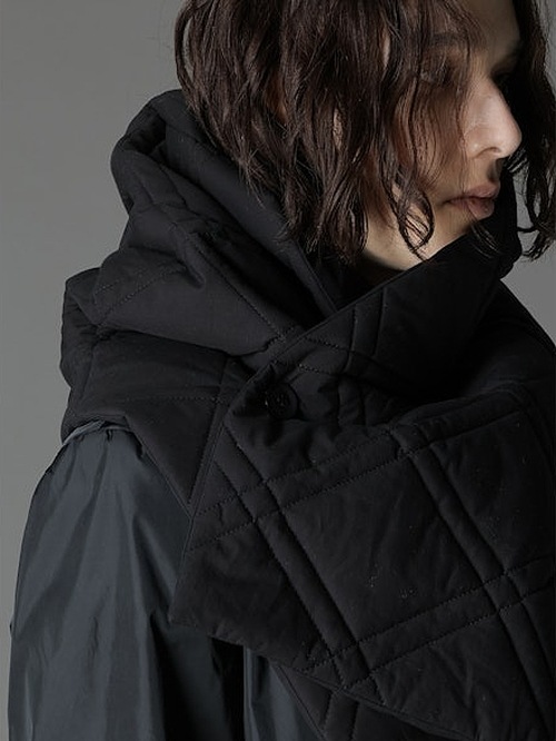 Ground Y饦ɥ磻/C/TYPEWRITER PADDED SCARF/BLACK