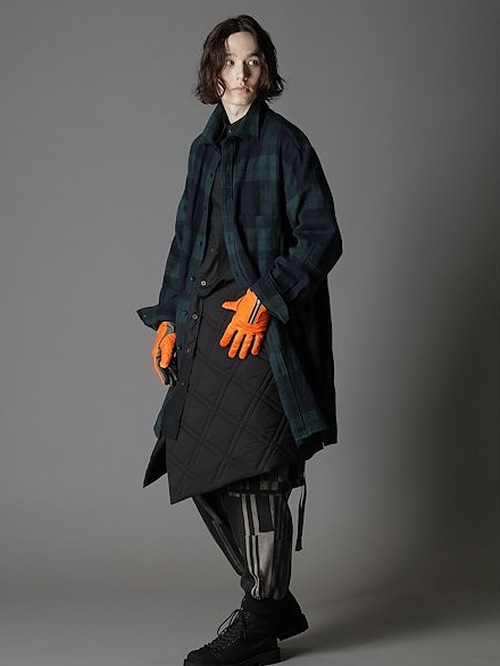 Ground Y饦ɥ磻/C/TYPEWRITER PADDED SCARF/BLACK