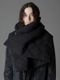 Ground Y饦ɥ磻/C/TYPEWRITER PADDED SCARF/BLACK