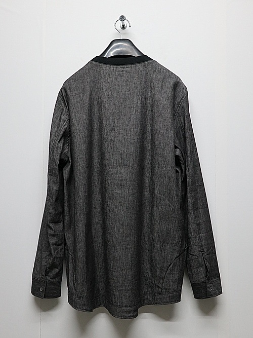 RIPVANWINKLE����åץ����󥦥��󥯥�/��ͥ󥹥ȥ�å��ǥ˥� SOLID L/S SHIRT/T.BLACK