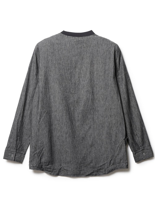 RIPVANWINKLE����åץ����󥦥��󥯥�/��ͥ󥹥ȥ�å��ǥ˥� SOLID L/S SHIRT/T.BLACK