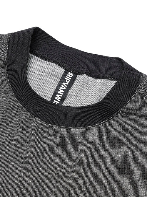 RIPVANWINKLE����åץ����󥦥��󥯥�/��ͥ󥹥ȥ�å��ǥ˥� SOLID L/S SHIRT/T.BLACK