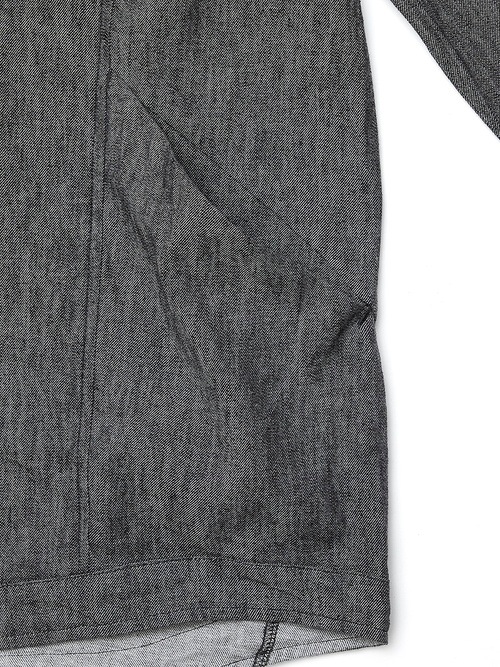 RIPVANWINKLE����åץ����󥦥��󥯥�/��ͥ󥹥ȥ�å��ǥ˥� SOLID L/S SHIRT/T.BLACK