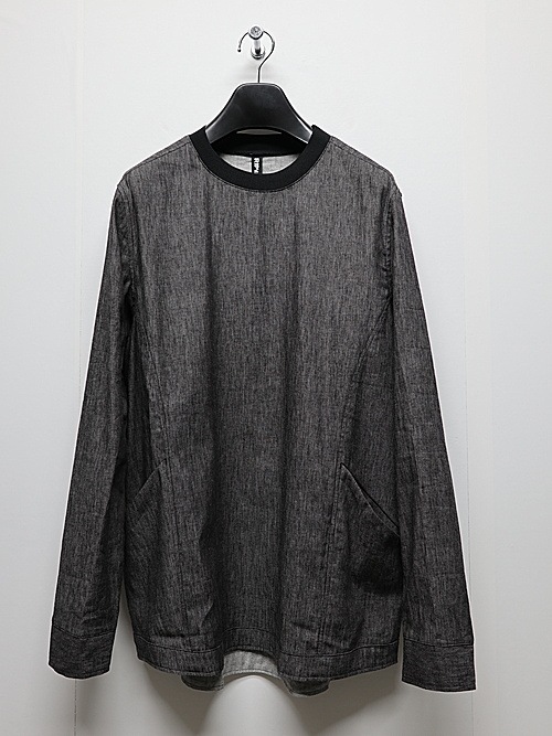 RIPVANWINKLE����åץ����󥦥��󥯥�/��ͥ󥹥ȥ�å��ǥ˥� SOLID L/S SHIRT/T.BLACK