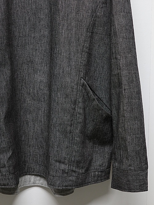 RIPVANWINKLE����åץ����󥦥��󥯥�/��ͥ󥹥ȥ�å��ǥ˥� SOLID L/S SHIRT/T.BLACK