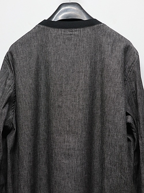 RIPVANWINKLE����åץ����󥦥��󥯥�/��ͥ󥹥ȥ�å��ǥ˥� SOLID L/S SHIRT/T.BLACK