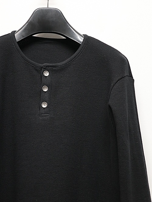 (ͽ���ʡ�1��2������ͽ��/39TH RESOUND CLOTHING���ꥵ����ɥ���������/WAFFLE HENRY/BLACK