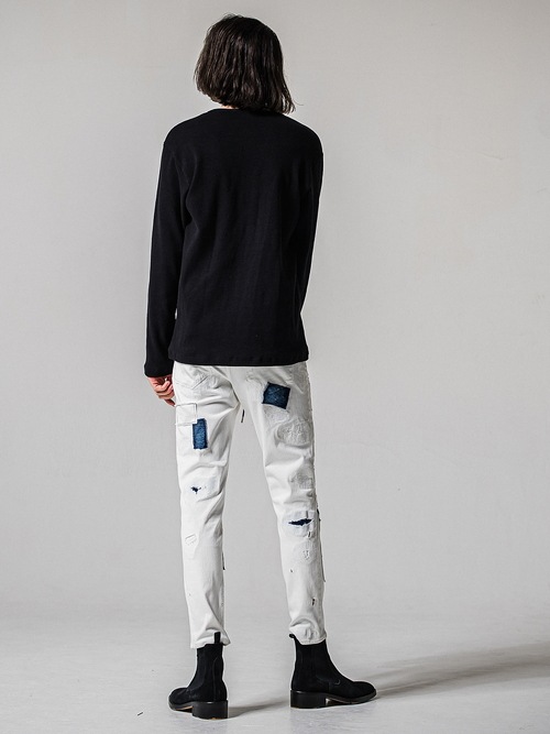 (ͽ���ʡ�1��2������ͽ��/39TH RESOUND CLOTHING���ꥵ����ɥ���������/WAFFLE HENRY/BLACK