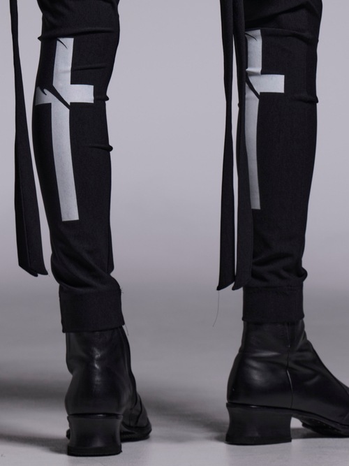 (ͽ���ʡ�6��7������ͽ��/kiryuyrik������奦����奦/High Tension Jersey Saruel Pants/Black