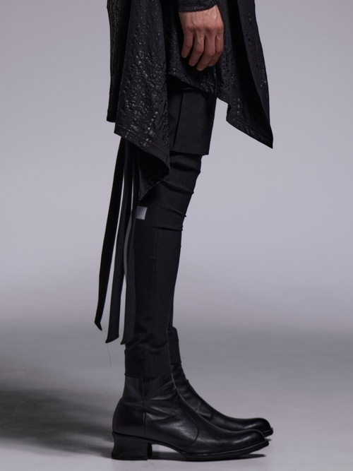 (ͽ���ʡ�6��7������ͽ��/kiryuyrik������奦����奦/High Tension Jersey Saruel Pants/Black