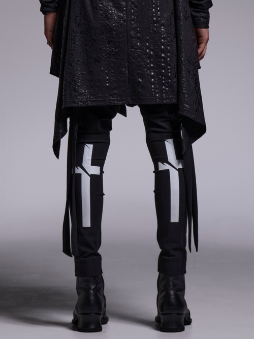 (ͽ���ʡ�6��7������ͽ��/kiryuyrik������奦����奦/High Tension Jersey Saruel Pants/Black