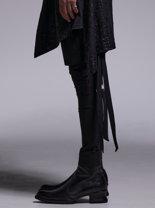 (ͽ���ʡ�6��7������ͽ��/kiryuyrik������奦����奦/High Tension Jersey Saruel Pants/Black