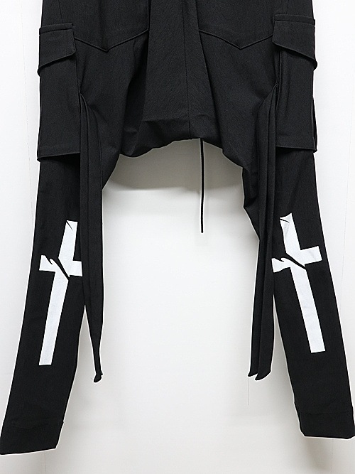 (ͽ���ʡ�6��7������ͽ��/kiryuyrik������奦����奦/High Tension Jersey Saruel Pants/Black