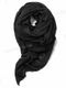(ͽ����)8��9������ͽ��/JULIUS����ꥦ��/CAMOUFLAGE JACQUARD STOLE1/BLACK