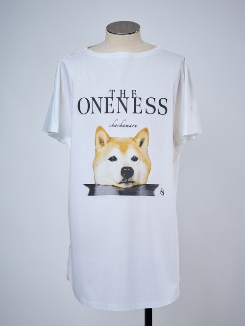 (ͽ���ʡ�7��8������ͽ��/THE ONENESS�������ͥ�/Organic Cotton French Sleeve  Charity T/White