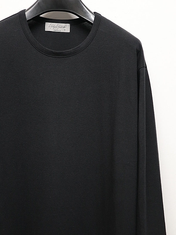 Yohji Yamamoto���襦����ޥ��/30/��ŷ�� �ƥ���å�Ĺµ/BLACK