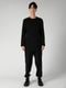 Yohji Yamamoto���襦����ޥ��/30/��ŷ�� �ƥ���å�Ĺµ/BLACK