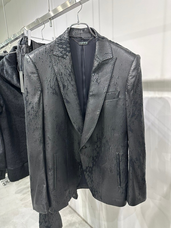 (ͽ���ʡ�11������12������ͽ��/kiryuyrik������奦����奦/Cross Dot Fleece Peaked Jacket/Black