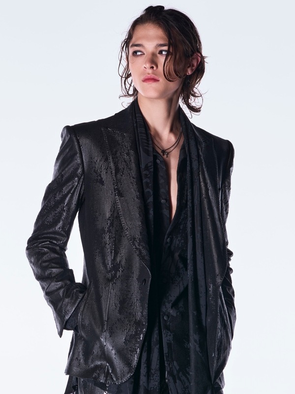 (ͽ���ʡ�11������12������ͽ��/kiryuyrik������奦����奦/Cross Dot Fleece Peaked Jacket/Black