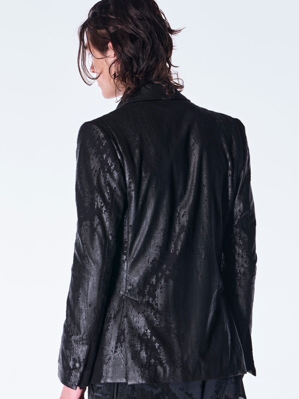 (ͽ���ʡ�11������12������ͽ��/kiryuyrik������奦����奦/Cross Dot Fleece Peaked Jacket/Black