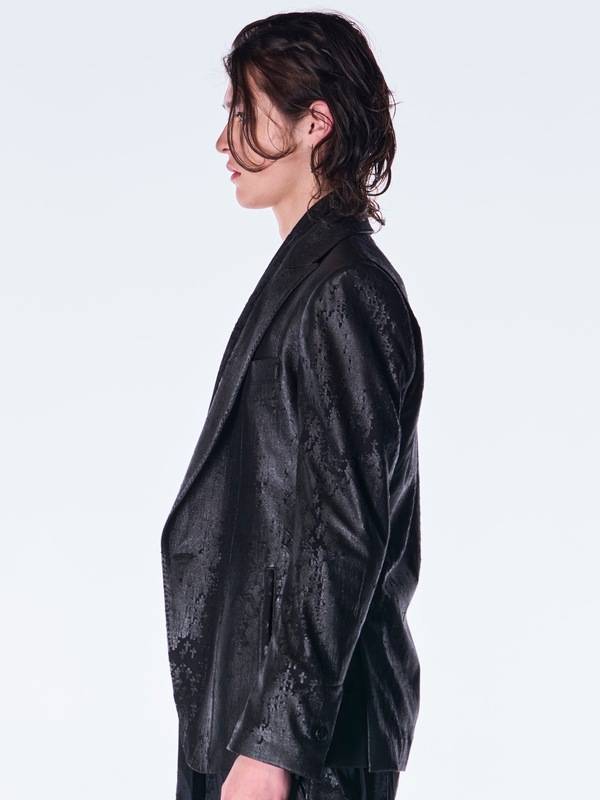 (ͽ���ʡ�11������12������ͽ��/kiryuyrik������奦����奦/Cross Dot Fleece Peaked Jacket/Black