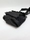 Ground Y饦ɥ磻/POLYESTER SHOULDER BAG WITH CLASP CLOSURE/BLK