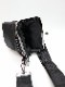 Ground Y饦ɥ磻/POLYESTER SHOULDER BAG WITH CLASP CLOSURE/BLK