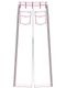 (ͽ���ʡ�4��5������ͽ��/THE ONENESS�������ͥ�/Jersey Line Pants/BlackWhite