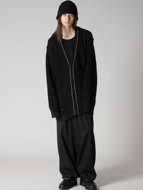 Yohji Yamamoto襦ޥ/W/ACԤ ˥åȥƥåϥå/BLACK