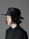 Ground Y饦ɥ磻/cotton twill scarf hat/BLACK