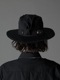 Ground Y饦ɥ磻/cotton twill scarf hat/BLACK