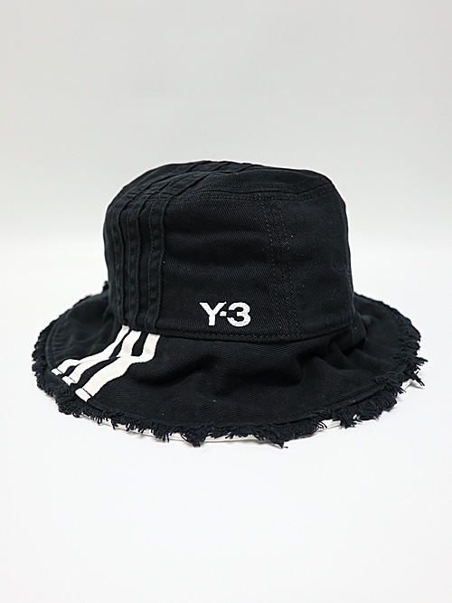 Y-3���磻���꡼/Y-3 STRIPES HAT/BLACK