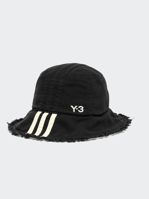 Y-3���磻���꡼/Y-3 STRIPES HAT/BLACK