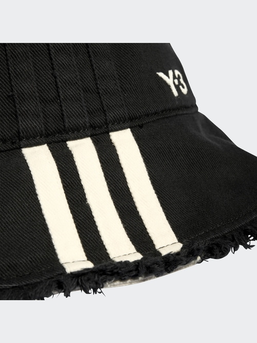 Y-3���磻���꡼/Y-3 STRIPES HAT/BLACK
