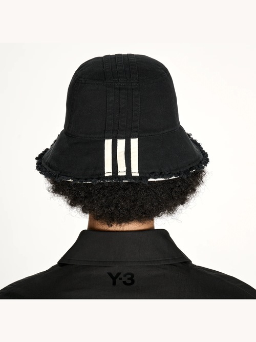 Y-3���磻���꡼/Y-3 STRIPES HAT/BLACK