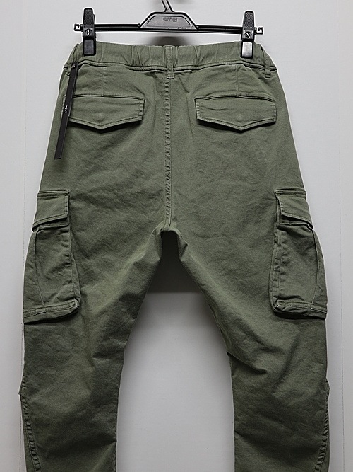wjk�����֥른��������/slim easy banana cargo pants/khaki