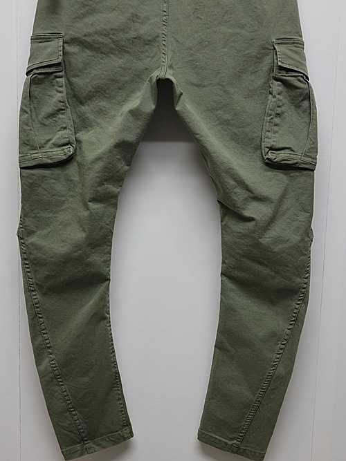 wjk�����֥른��������/slim easy banana cargo pants/khaki