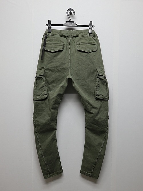 wjk�����֥른��������/slim easy banana cargo pants/khaki