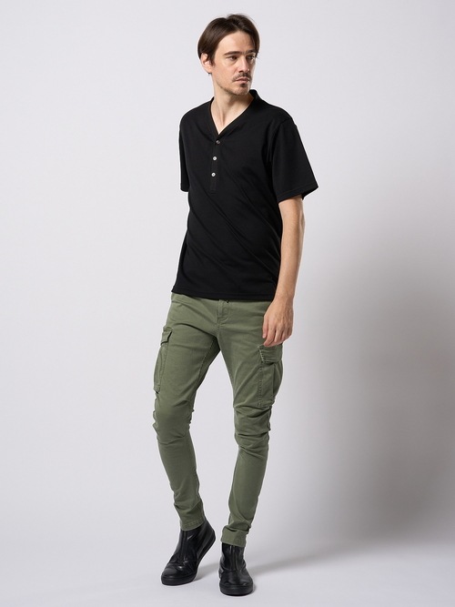 wjk�����֥른��������/slim easy banana cargo pants/khaki