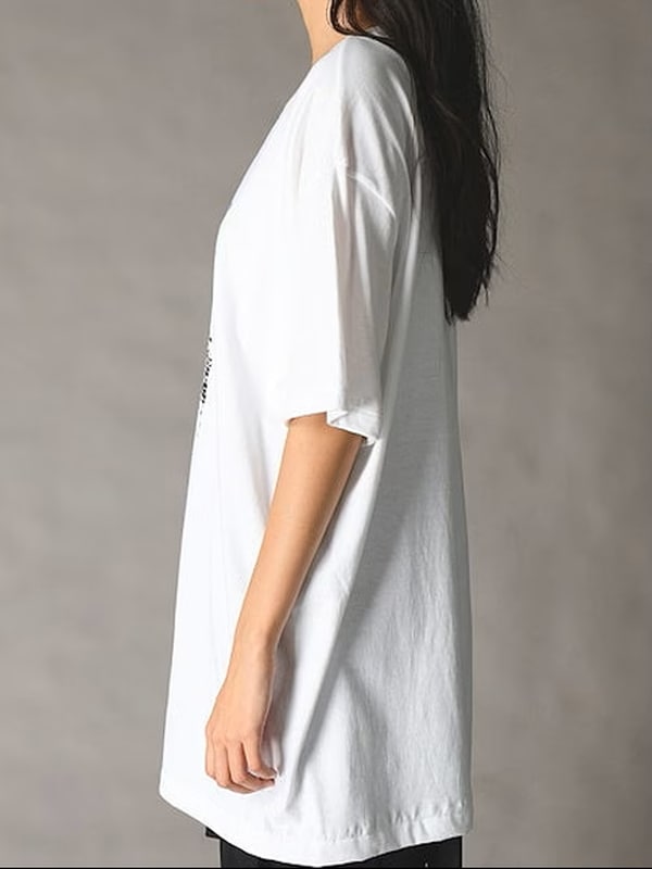 Ground Y�����饦��ɥ磻/20/- JERSEY GYLOGO T-SHIRT/WHITE