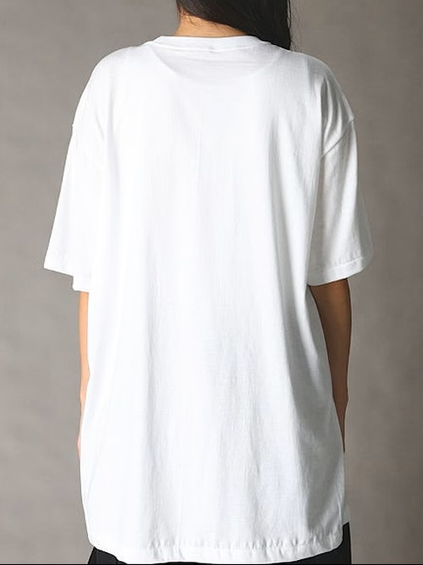Ground Y�����饦��ɥ磻/20/- JERSEY GYLOGO T-SHIRT/WHITE
