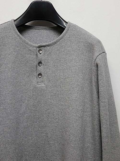 RESOUND CLOTHING���ꥵ����ɥ���������/WAFFLE HENRY/GREY