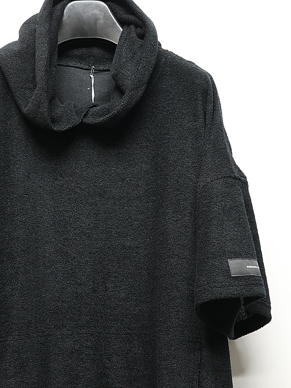 �㴰���RESOUND CLOTHING���ꥵ����ɥ���������/PILE HALF HOODIE/BLACK